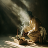 Spiritualité yoga : encens, respiration et ancrage — bonnes pratiques Essences Agape