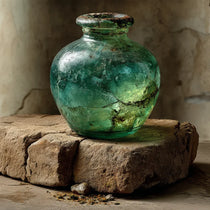 Verreries romaines & pièces antiques Essences Agape