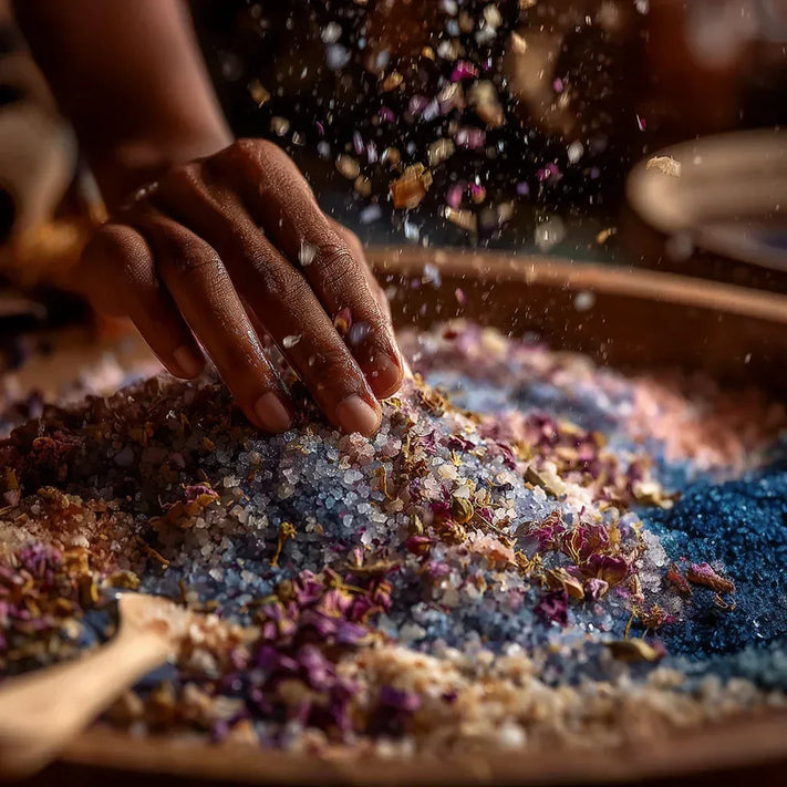 Sels de bain aromathérapie Essences Agape