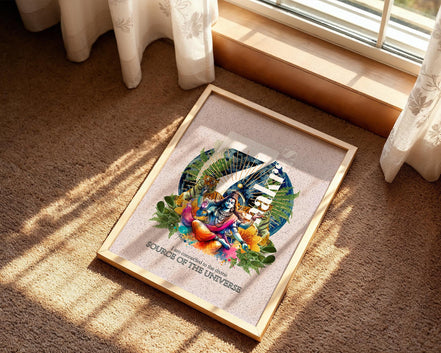 Affiche Chakras, poster spirituel imprimable, art yoga affirmation - Essences Agape 91789542