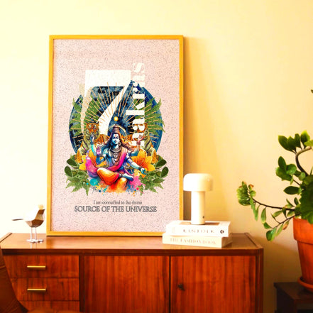 Affiche Chakras, poster spirituel imprimable, art yoga affirmation - Essences Agape 55184293