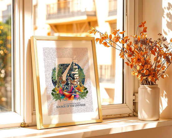 Affiche Chakras, poster spirituel imprimable, art yoga affirmation - Essences Agape 60587661