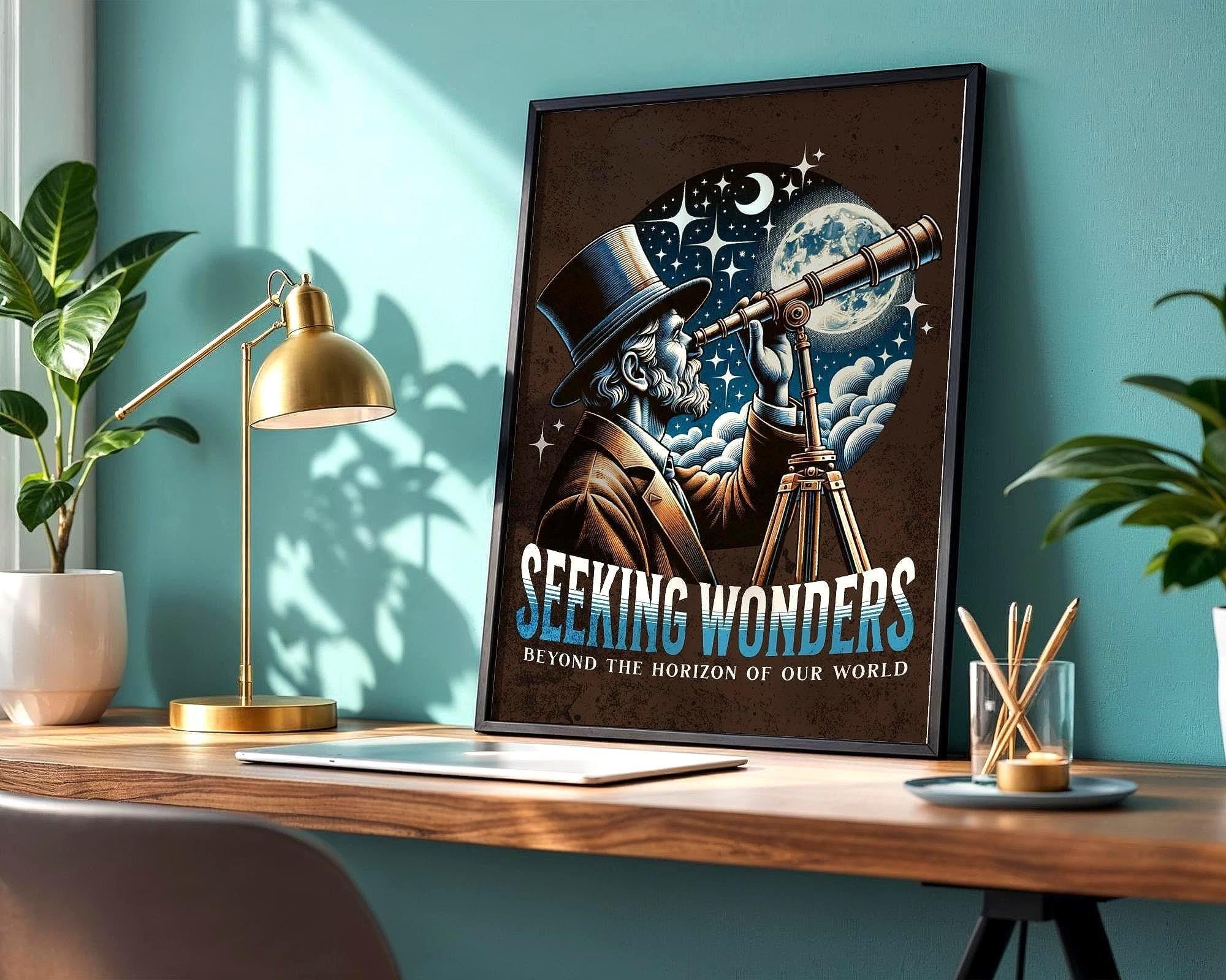 Affiche astrologie, poster pensée positive, confiance en soi, zen - Essences Agape 95240048