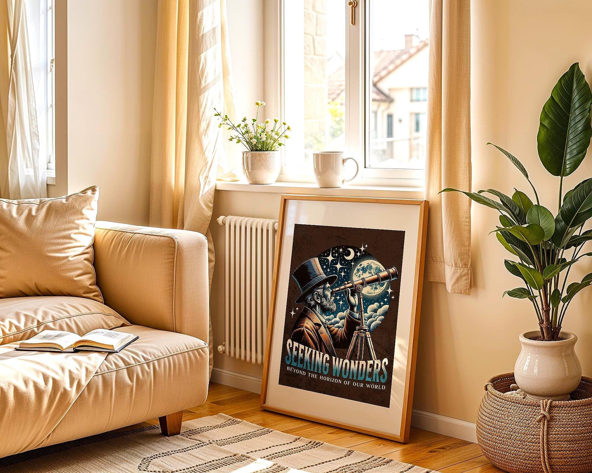 Affiche astrologie, poster pensée positive, confiance en soi, zen - Essences Agape 43011807