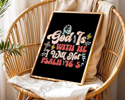 Affiche chrétienne citation, poster foi, religieux, cadeau biblique - Essences Agape 31308466