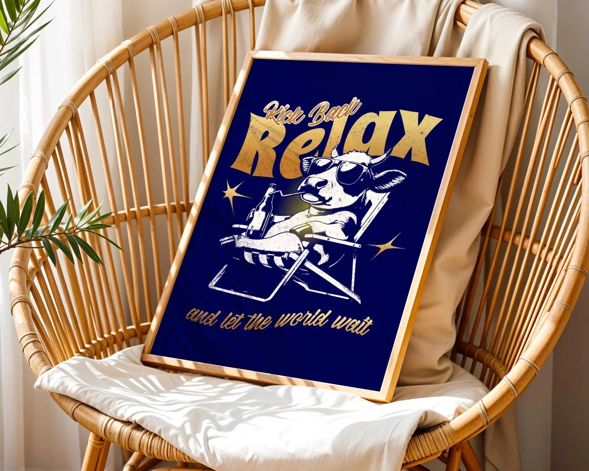 Affiche détente, art de la sérénité, affiche relaxation, affirmation - Essences Agape 77592196