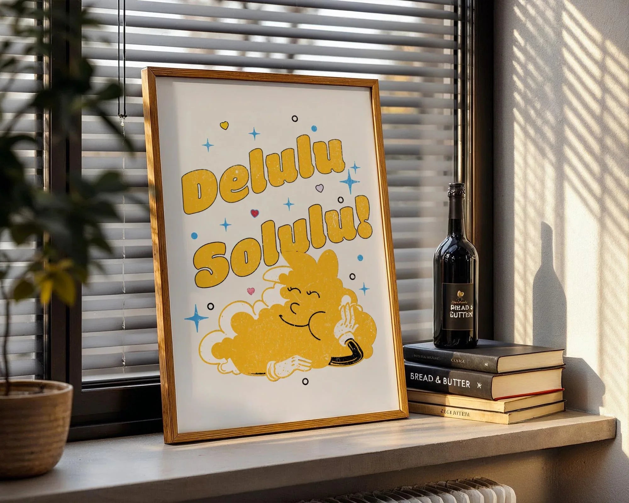 Affiche développement personnel, art dessin animé, positive, zen - Essences Agape 7929532