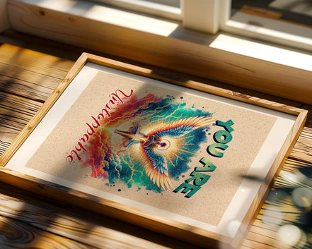 Affiche développement personnel, poster de motivation, psychologie art - Essences Agape 20427504