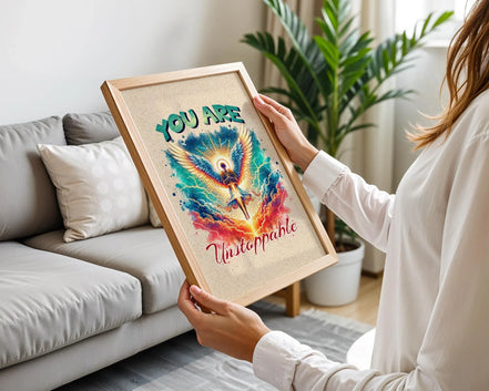 Affiche développement personnel, poster de motivation, psychologie art - Essences Agape 18112960