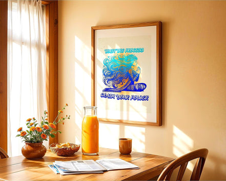 Affiche de confiance en soi, art spirituel, poster de motivation, zen - Essences Agape 18125261