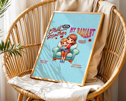 Affiche digital amour, cadeau amour maternel, poster gratitude, cadeau - Essences Agape 37736691