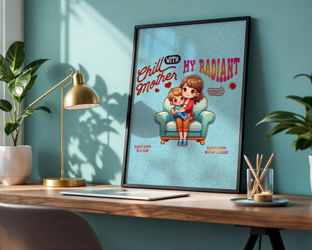 Affiche digital amour, cadeau amour maternel, poster gratitude, cadeau - Essences Agape 3383613