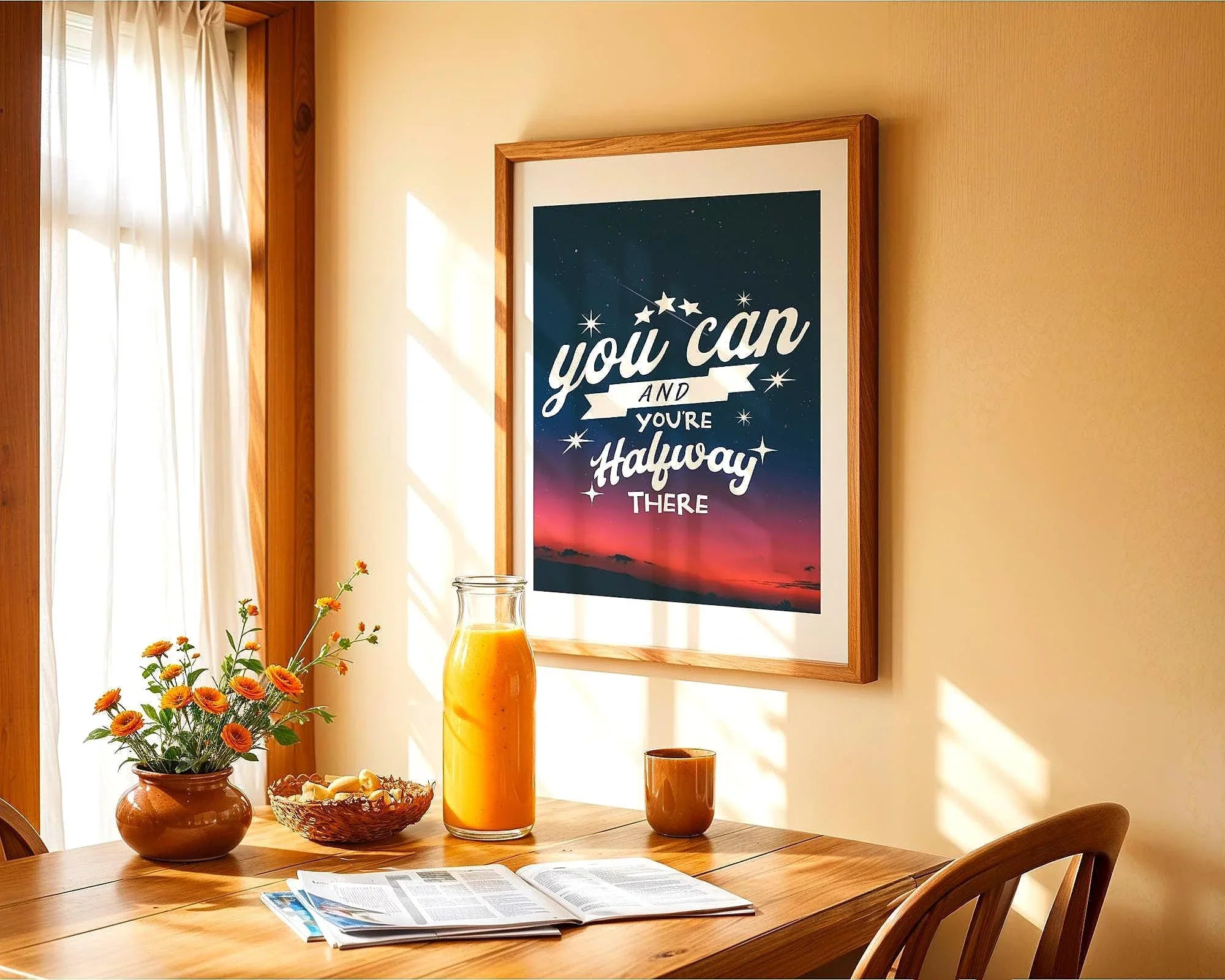 Affiche gratitude matin, poster de motivation, psychologie, mentale - Essences Agape 58931807