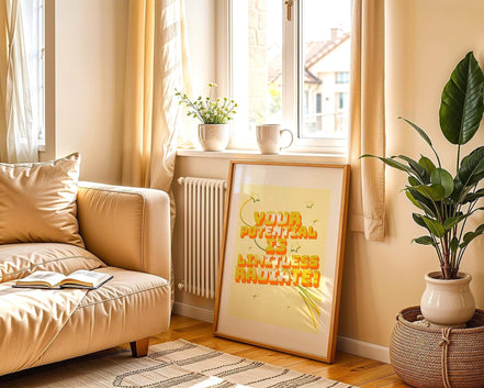 Affiche manifestation positive, poster motivation, art de la confiance - Essences Agape 13469163