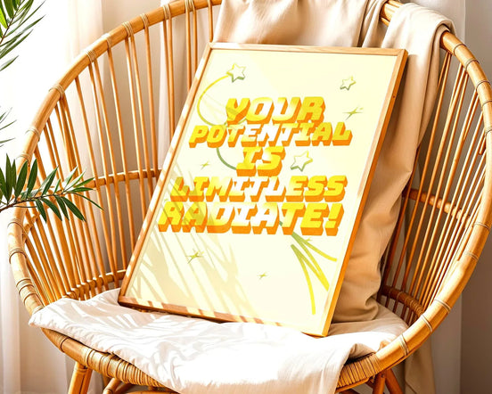 Affiche manifestation positive, poster motivation, art de la confiance - Essences Agape 94880040