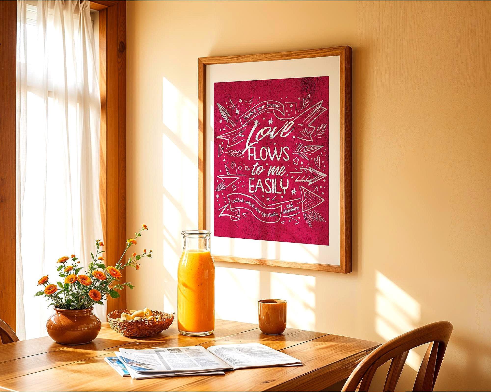 Affiche manifestation, poster amour universel, spirituel ésotérique Essences Agape