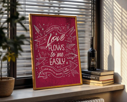 Affiche manifestation, poster amour universel, spirituel ésotérique Essences Agape