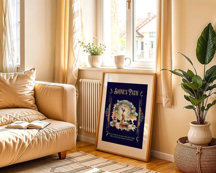 Affiche pensée positive, poster spirituel, méditation, yoga spirituel - Essences Agape 69999075