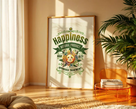 Affiche poster bien-être, positif, symbole paix, psychologie, cadeau - Essences Agape 68626199