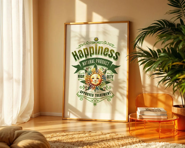 Affiche poster bien-être, positif, symbole paix, psychologie, cadeau - Essences Agape 68626199