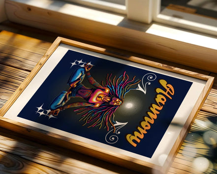 Affiche poster méditation, spirituel, affiche confiance en soi, zen Essences Agape