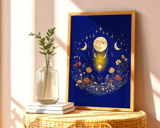 Affiche poster spirituel, poster ésotérique, art peinture, astrologie - Essences Agape 95385130