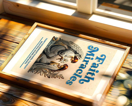 Affiche prières chrétiennes, poster spirituel, art miracle, croyance - Essences Agape 68380825