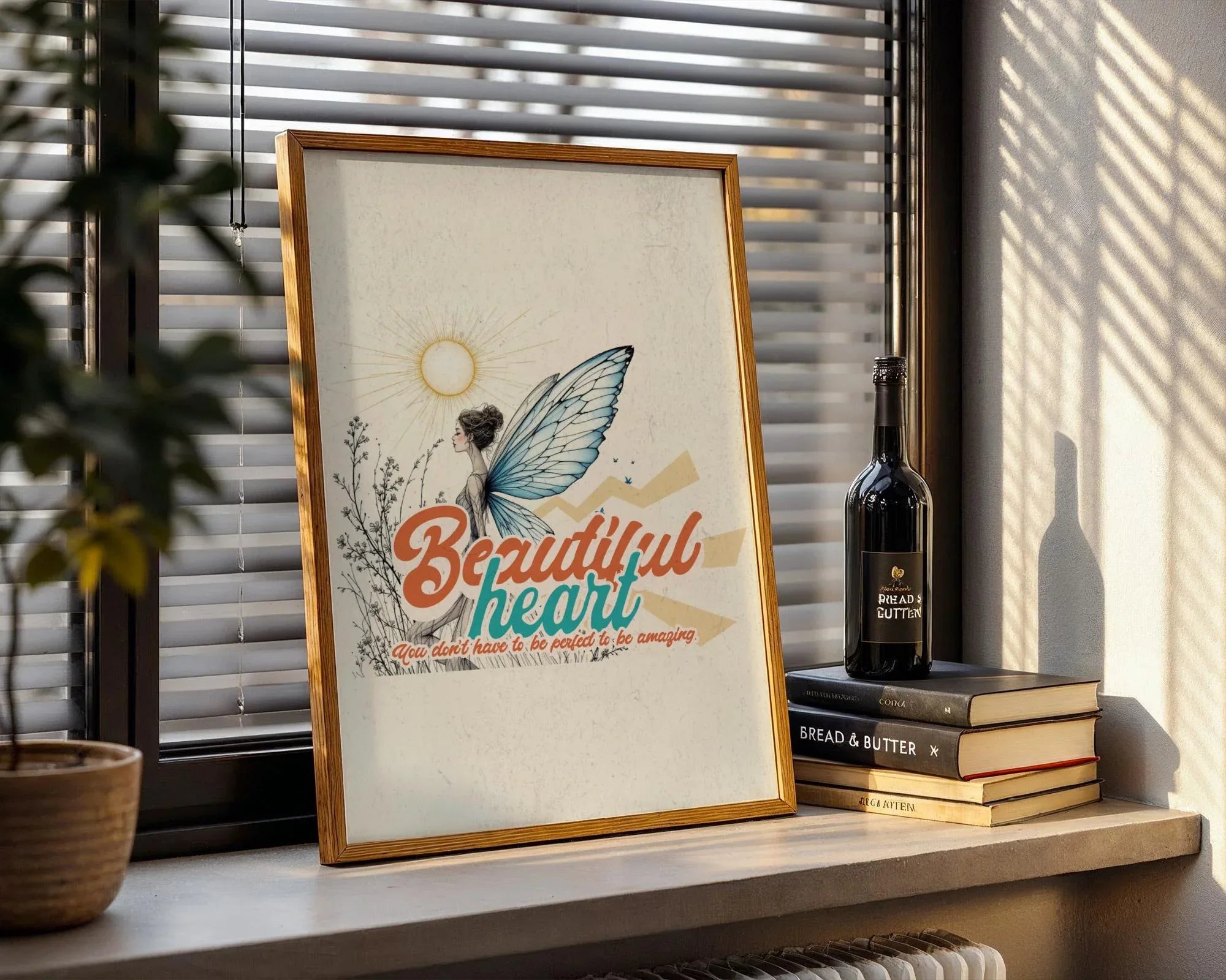 Affiche spirituel imprimable, poster positif, motivation, gratitude - Essences Agape 80834393