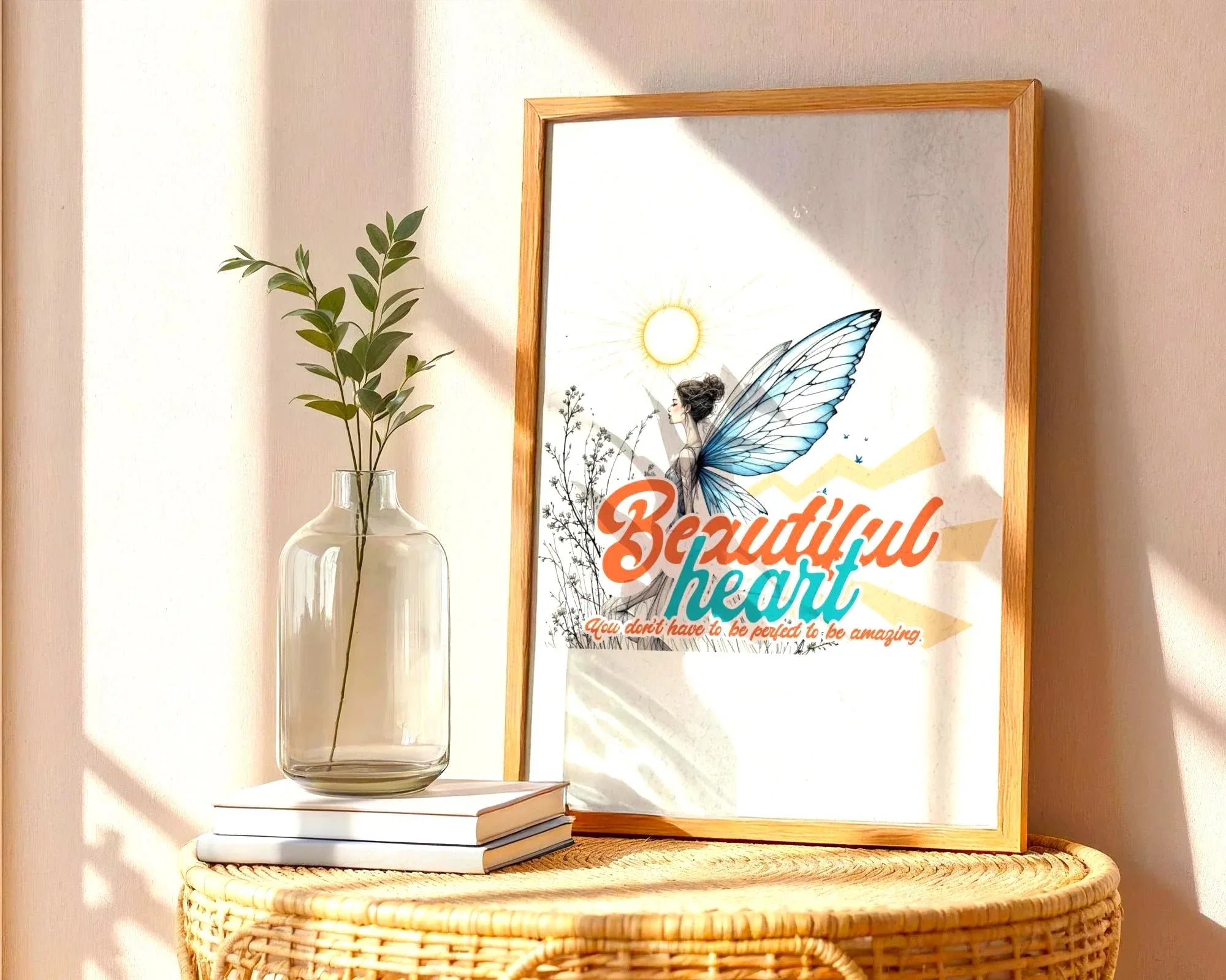 Affiche spirituel imprimable, poster positif, motivation, gratitude - Essences Agape 57829863