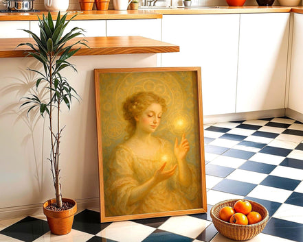 Affiche spirituelle positive magie, peinture française, psychologie - Essences Agape 67895336
