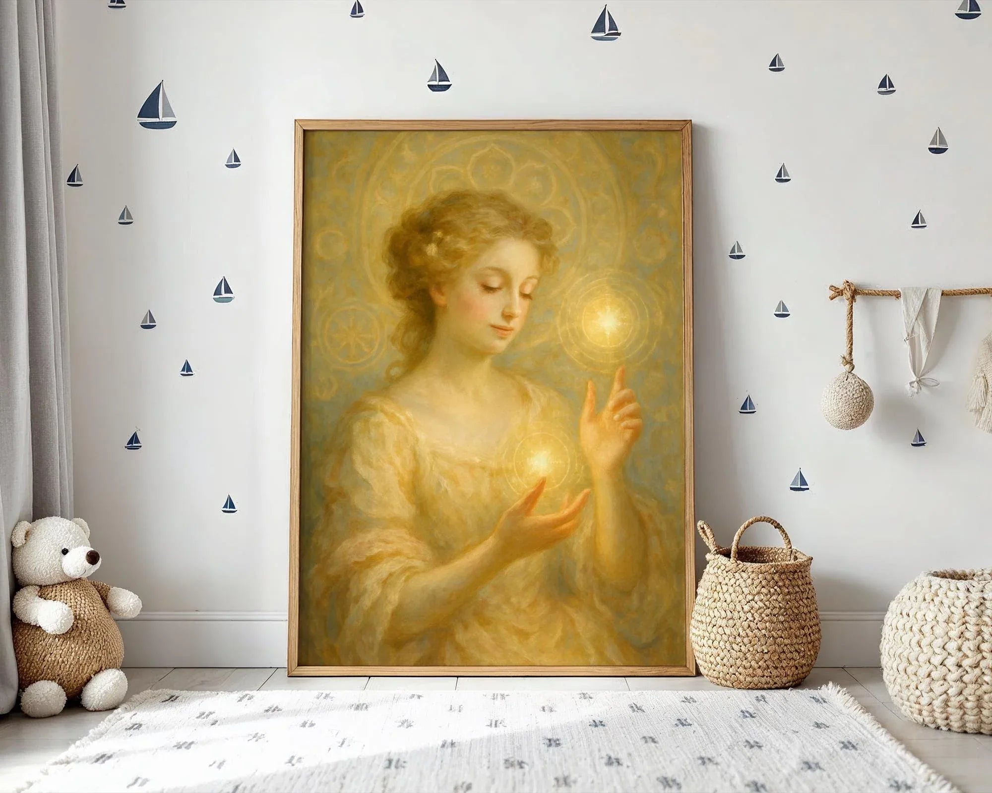 Affiche spirituelle positive magie, peinture française, psychologie - Essences Agape 63115060