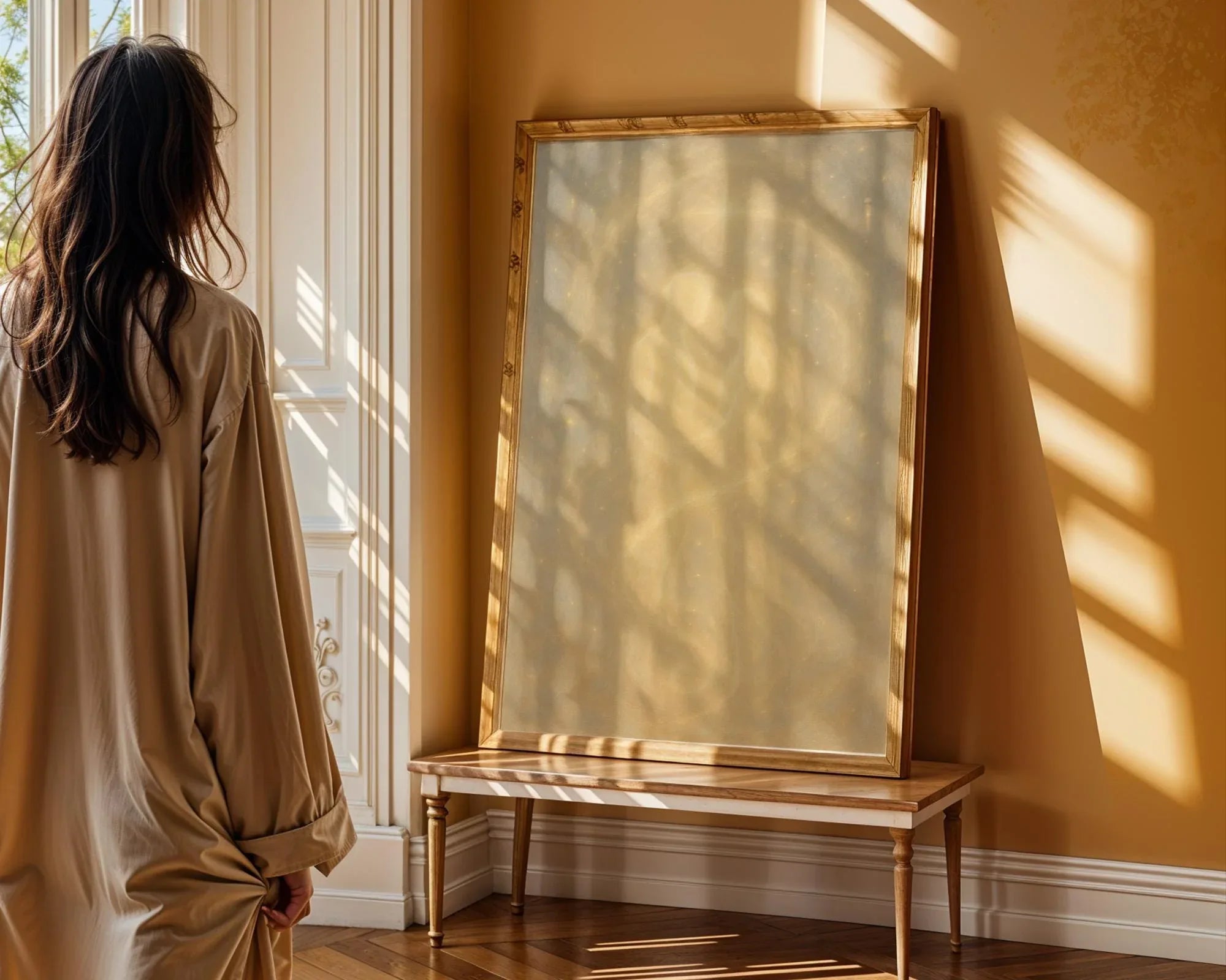 Affiche spirituelle positive, peinture française art, affirmation - Essences Agape 1305631