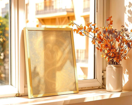 Affiche spirituelle positive, peinture française art, affirmation - Essences Agape 77750126