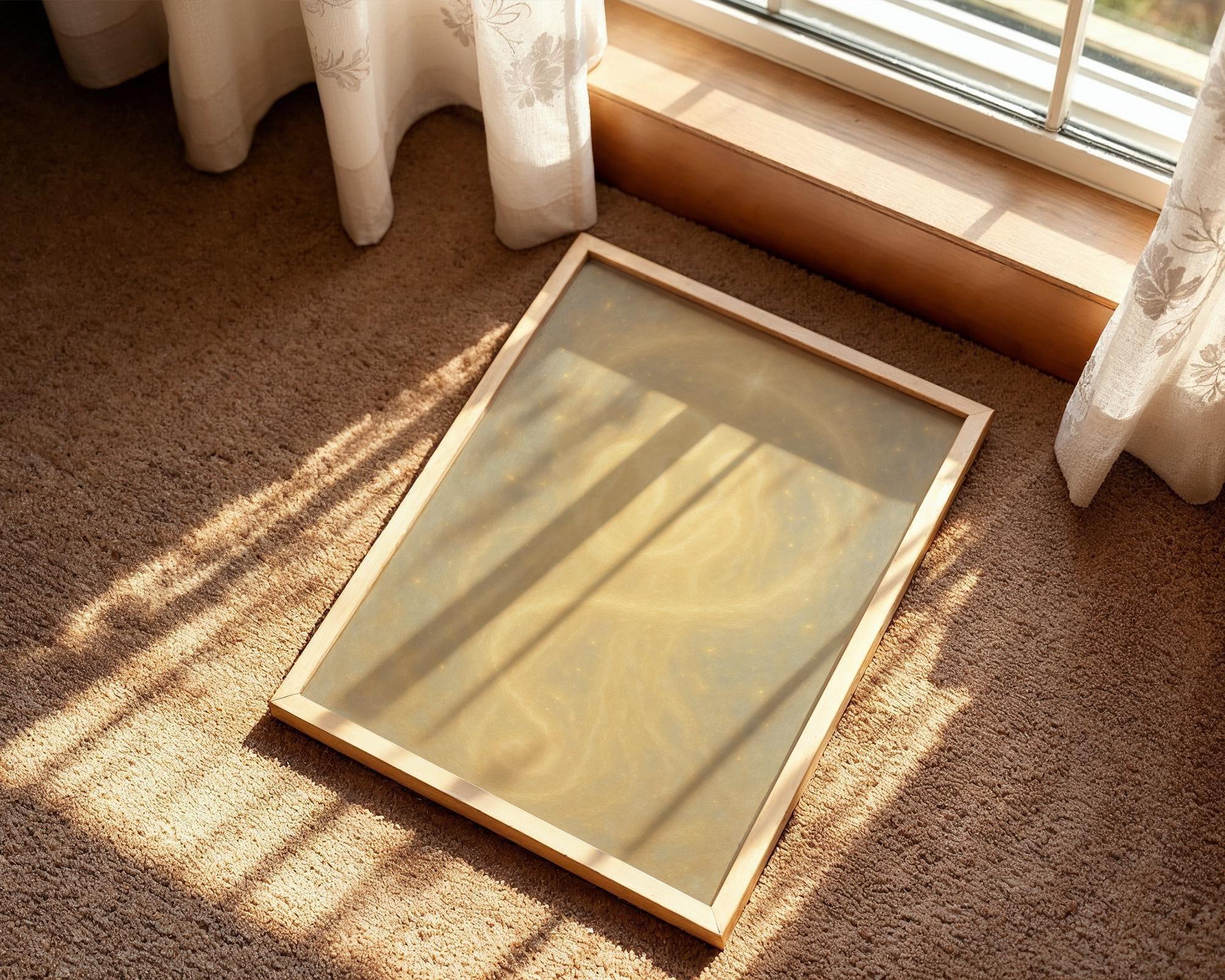 Affiche spirituelle positive, peinture française art, affirmation - Essences Agape 26074287