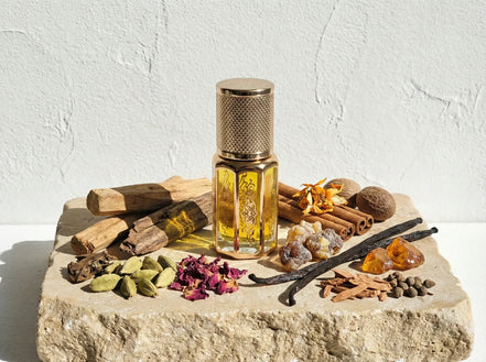 Attar Oud Sandal - Équilibre, Force Tranquille & Sérénité - Essences Agape 11547006