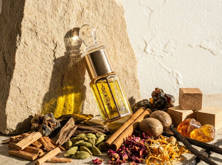 Attar Oud Sandal - Équilibre, Force Tranquille & Sérénité - Essences Agape 89533649