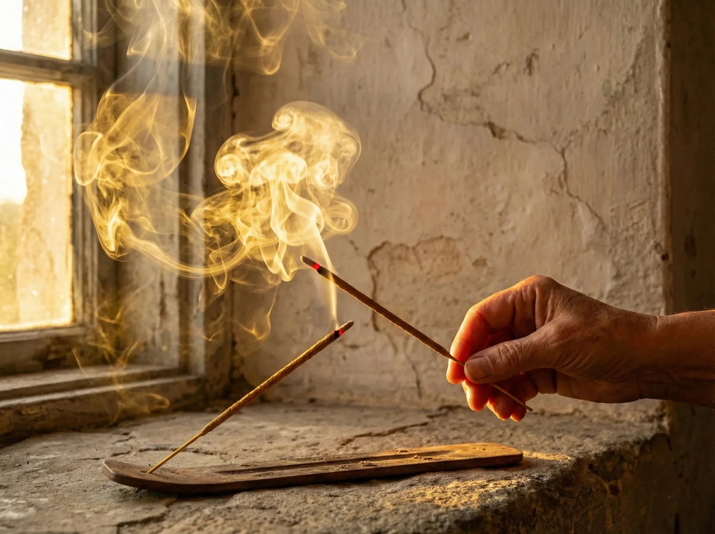 Bâtons Encens Oriental Oud Royal - Mystère & Profondeur Sacrée Or - Essences Agape 62849041