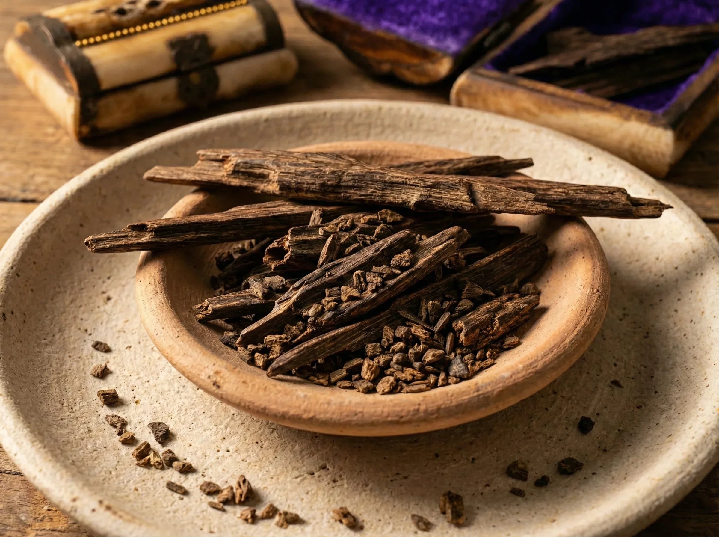 Bâtons Encens Oud naturel Oriental - Noblesse & Intimité Divine - Essences Agape 13292286