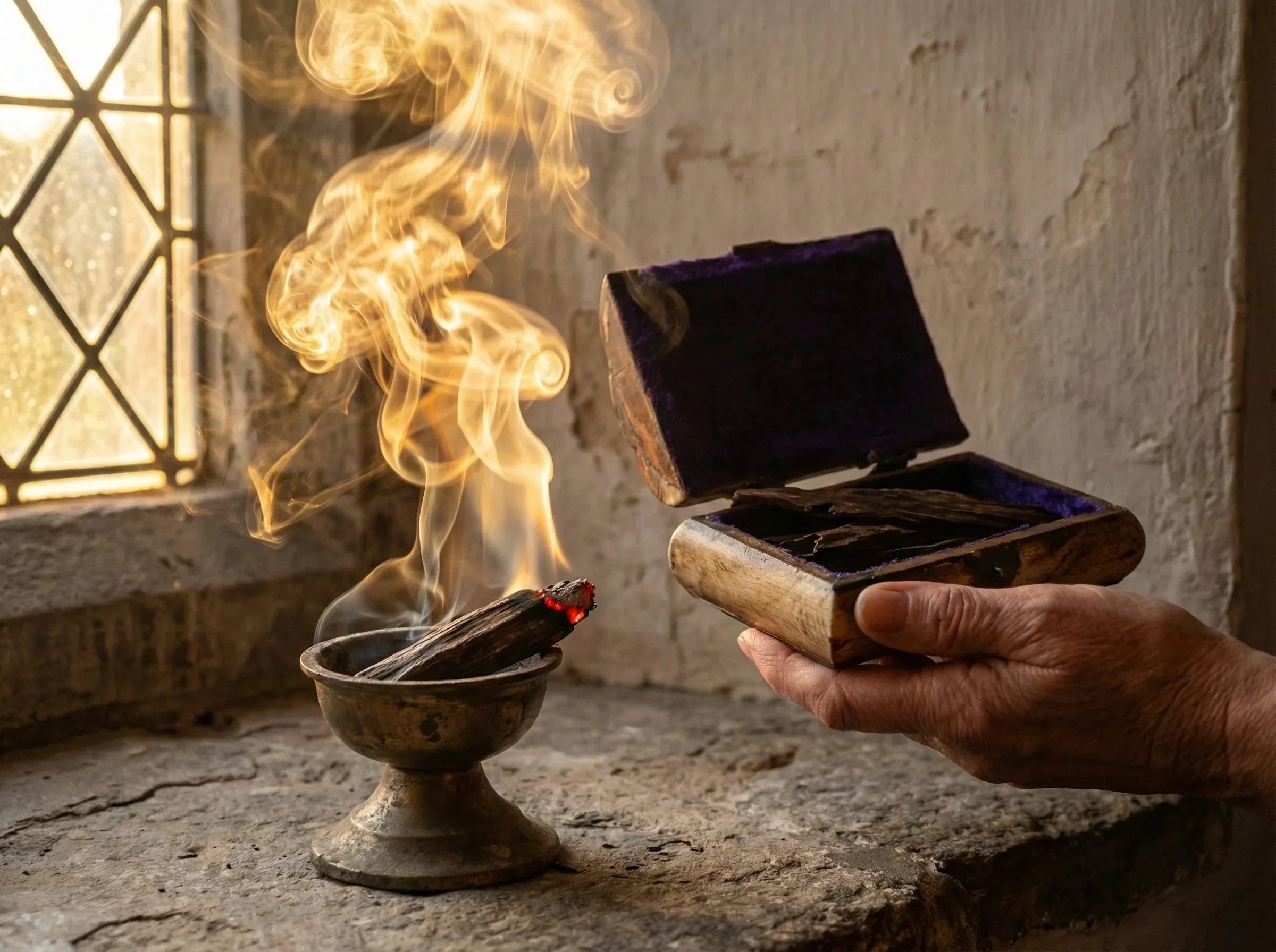 Bâtons Encens Oud naturel Oriental - Noblesse & Intimité Divine - Essences Agape 53773518