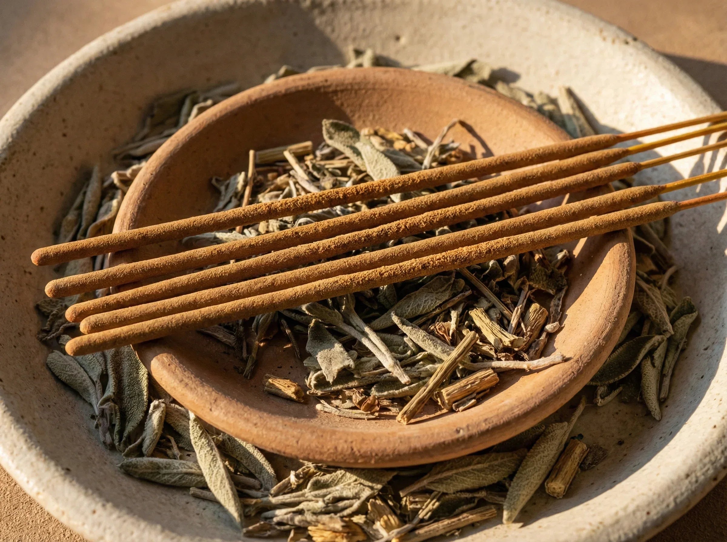 Bâtons Encens liturgique Pontifical Sauge - Clarté & Sanctification - Essences Agape 7862566