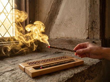 Bâtons d’encens naturel bio Sauge Nomade - Purification & Sécurité - Essences Agape 71963855