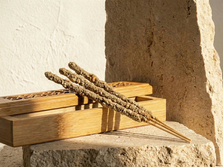 Bâtons d’encens naturel bio Sauge Nomade - Purification & Sécurité - Essences Agape 27922495