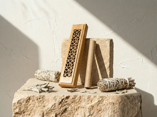 Bâtons d’encens naturel bio Sauge Nomade - Purification & Sécurité - Essences Agape 56488357