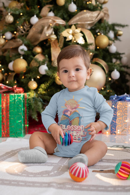 Body bébé à message custom manches longues, body bébé amour maternel - Essences Agape 9597732