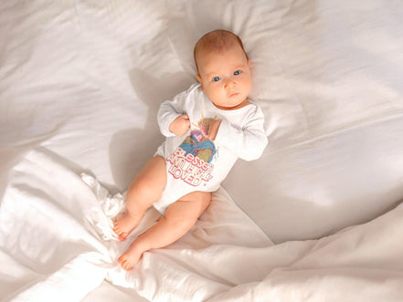 Body bébé à message custom manches longues, body bébé amour maternel - Essences Agape 23075823