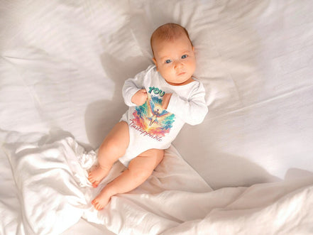 Body bébé à message custom manches longues, body bébé religieux - Essences Agape 19994435