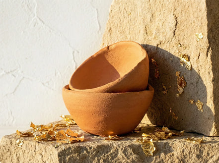 Bol Porte Encens Terre Cuite Artisanale - Ancrage, Foyer & Paix - Essences Agape 14152075