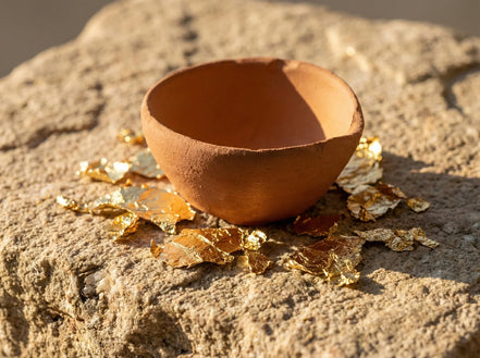 Bol Porte Encens Terre Cuite Artisanale - Ancrage, Foyer & Paix - Essences Agape 1595385