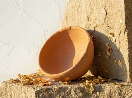 Bol Porte Encens Terre Cuite Artisanale - Ancrage, Foyer & Paix - Essences Agape 63870651