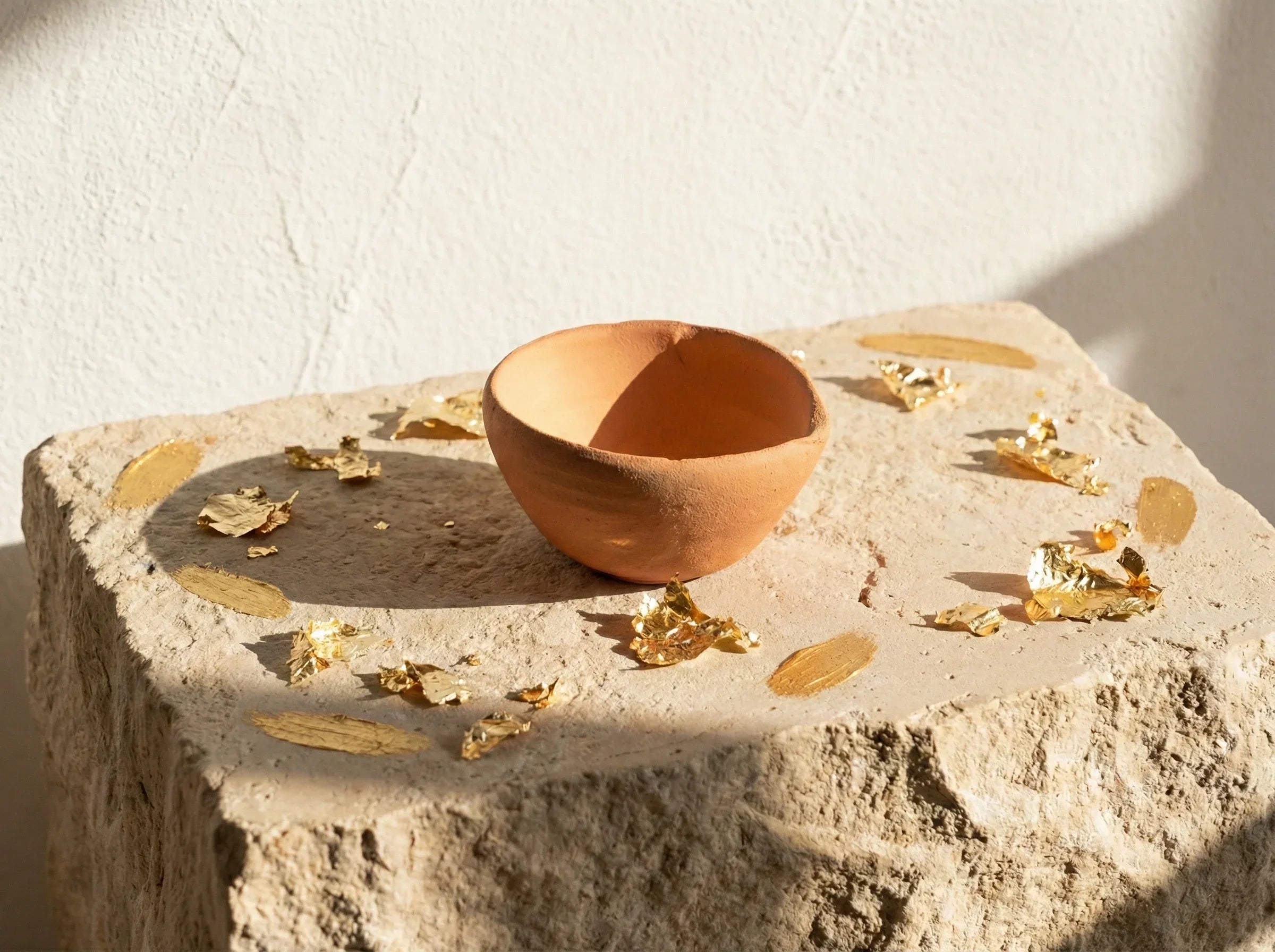 Bol Porte Encens Terre Cuite Artisanale - Ancrage, Foyer & Paix - Essences Agape 64226151